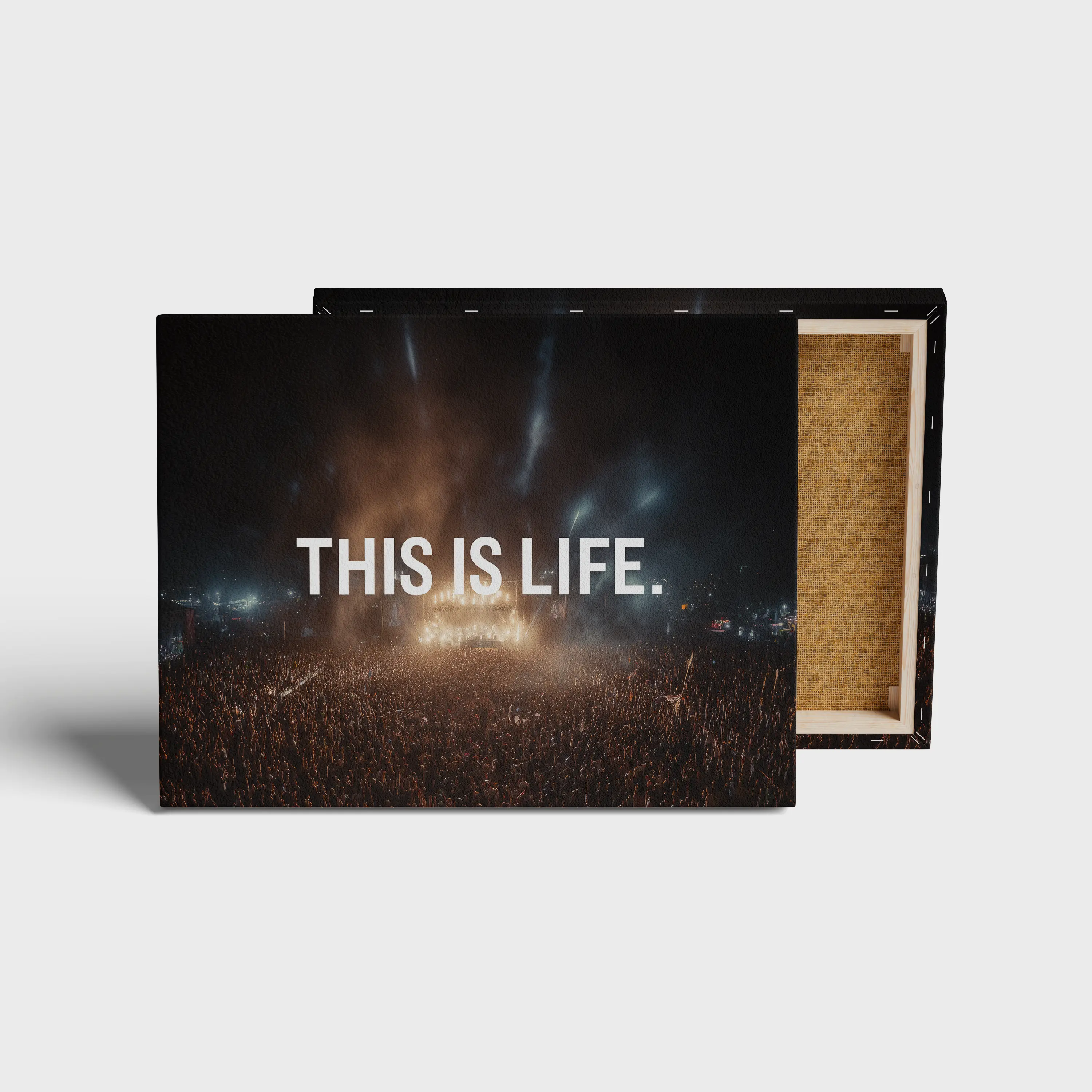 This Is Life Concert Wall Art