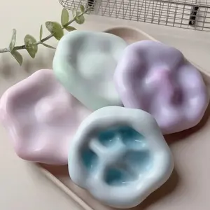 Ultra Soft & Thin Ice Skin Mochi Squishy – Fluid Stress Relief Toy gift, Handmade Squeeze Ball, Slow Rebound Sensory Toy gift (Includes an air pump)