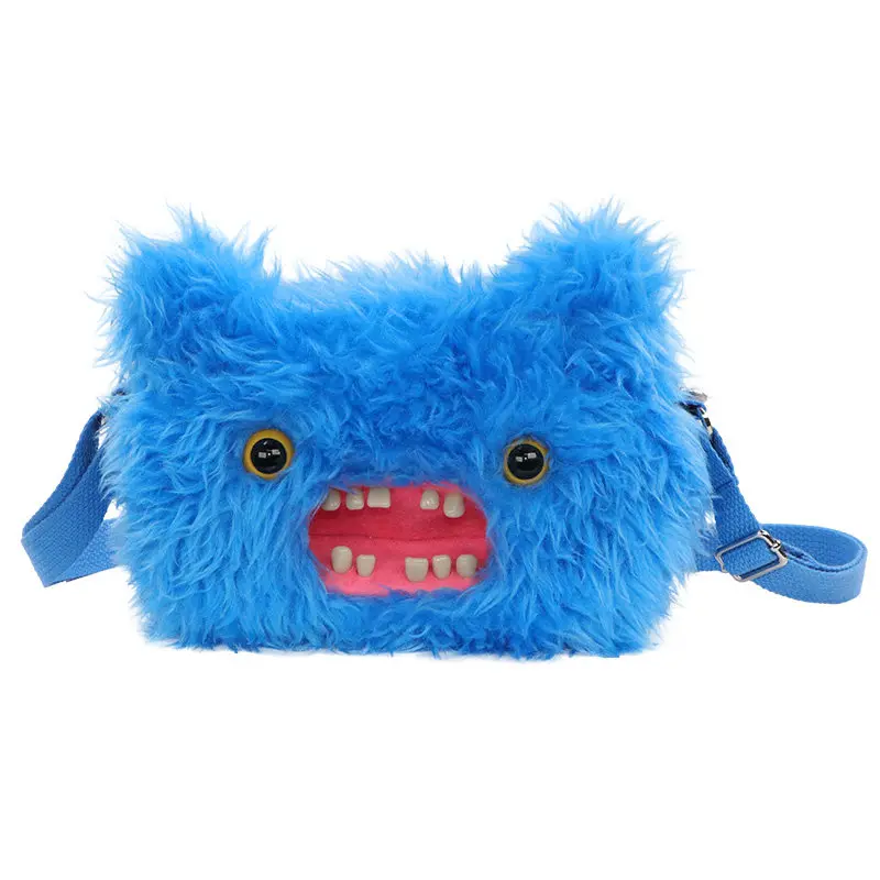 Fuggler Big Head Series Crossbody Bag with Cute Fang Monster Figure Plush Trendy Pink Fur for Trendsetters Adorable Furry Accessory(Limited to 10 items per day at midnight. Available while supplies last.) Fuggler Big Head Series Crossbody Bag with Cute Fang Monster Figure Plush Trendy Pink Fur for Trendsetters Adorable Furry Accessory(Limited to 10 items per day at midnight. Available while supplies last.)