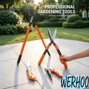 4pcs Pruning Shear Set Heavy-Duty Tree And Shrub Care Tool Kit Suitable for Yards, Lawns, And Gardens Professional Indoor And Outdoor Gardening Pruners