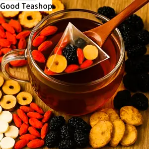 Kidney Tea Formula-Natural ingredients Ginseng, Goji, Polygonatum,Maca Blend and Gentle detox, Traditional organic health drink,Wellness Cleanse Beverage with Men's&Women's Organic Roasted Dandelion Root Tea