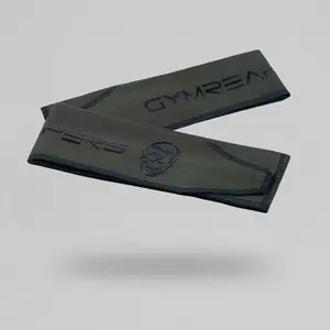 Gymreapers Strength Wrist Wraps - Adjustable and Responsive Support - Ranger Green