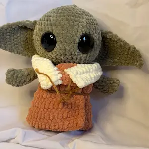Yoda - crochet