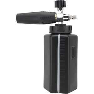 Pressure Washer Foam Cannon 1L Large Capacity Stainless Steel ABS Car Wash Foam Sprayer