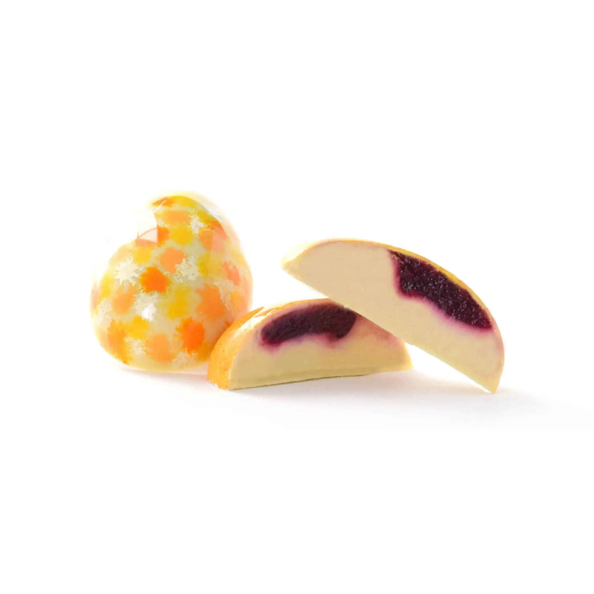 Gourmet White Chocolate Raspberry Lemonade Egg | Lulubee Artisinal Chocolates
