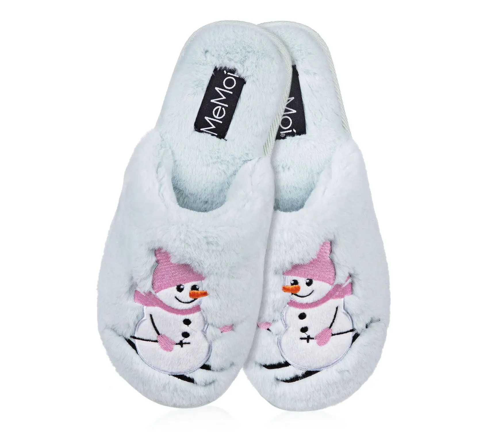 MeMoi Women's Plush Winter Friends Slippers