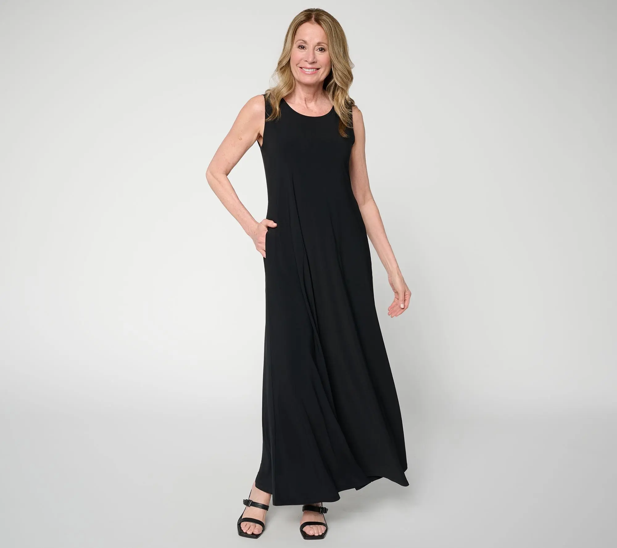 Attitudes by Renee Tall Printed Como Jersy Maxi Dress