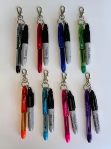 Ball point pen badge reel accessory er nurse badge buddy medical assistant breakaway lanyard pen keychain new nurse gift nurse pens for rt