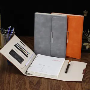 A5 Business Notebook, 1 Count Modern Simple Cover Notebook, Meeting Notebook, Work Notebook, Office Stationery & Supplies