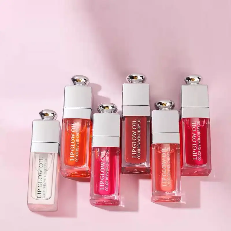 6pcs/set Moisturizing Lip Gloss Lipstick, Long-Lasting Liquid Lipstick, Non-Stick Formula, Good Gloss, Daily Wear, Fruit Flavored, For Dry Lips, Lipstick Oil