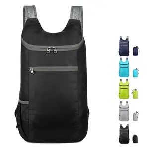 20L Foldable Backpack, Unisex Lightweight Waterproof Daypack for Hiking, Travel, and Gym Storage