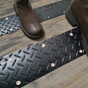 2 count Rubber Outdoor Non Slip Stair Treads Wooden Steps Screw Down,31.5" x 4" Wear-Resistant Stair Grips Strips for Porch Steps,Courtyard,Dogs, Yard,Walkways,Rainy,Snowy and Ice Weather.