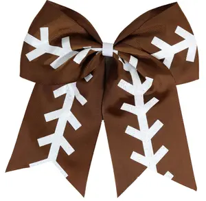 Football Hair Bows