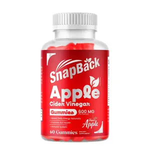 Apple Cider Vinegar Gummies 600mg Per Serving – 60 Count Dietary Supplement