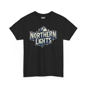 Northern Lights - Unique Cannabis Strain Graphic T-Shirt - 100% US Cotton, Unisex, Multiple Colors & Sizes
