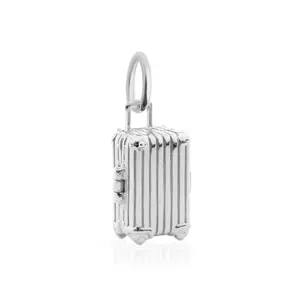 Cult Classic Suitcase Charm Silver
