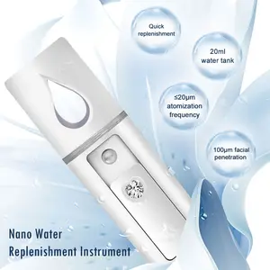 Portable Nano Mist Sprayer & Facial Steamer Hydrating Face Moisturizer with Nano Mist Technology for Effective Hydration