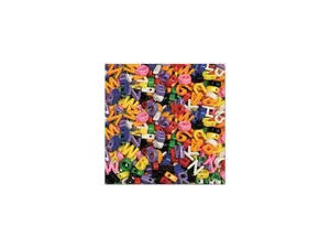 Creativity Street Upper Case Letter Beads, Assorted Colors, 288 Beads/Set