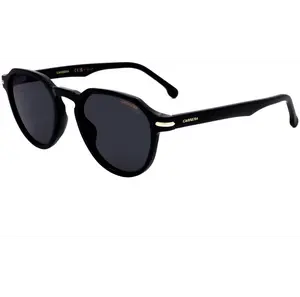 Carrera Unisex 50 mm Black Sunglasses Polarized CARRERA314-S-807-50