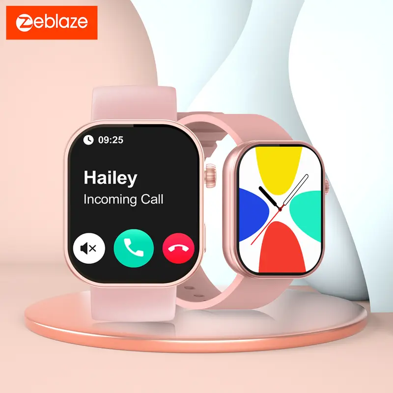 ZEBLAZE BTalk 3 GPS – Smartwatch AMOLED, Appels Bluetooth, GPS Intégré, Suivi Santé & Sport, Longue Autonomie