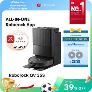 [SaleLink] Roborock Qrevo Series Robot Vacuum and Mop, 10,000Pa suction, Self-Drying, Auto Mop Washing, Self-Emptying & Refilling, 10mm Mop Lifting, Smart Obstacle Avoidance (QV 35S) #summerwins #fathersdaygift