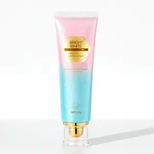 Bright White Niacinamide & Peach Extract Whitening Toothpaste - Fast Acting Formula for Sensitive Teeth, Mint Freshness, 100g, Eco-Friendly & Fluoride-Free - Oral