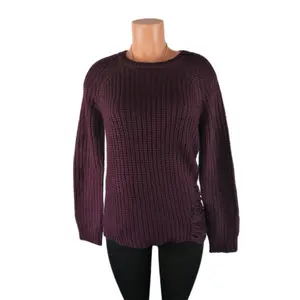 Plum Sweater - Final Sale Long Sleeve Knitted Knitwear Womenswear Tops