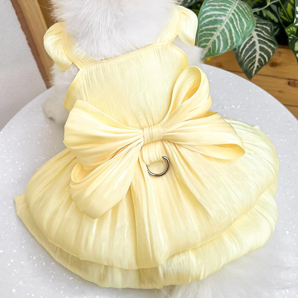 Pet Clothes Dog Cat Princess Dress Sleeveless Cute Pretty Costume AL786853060033