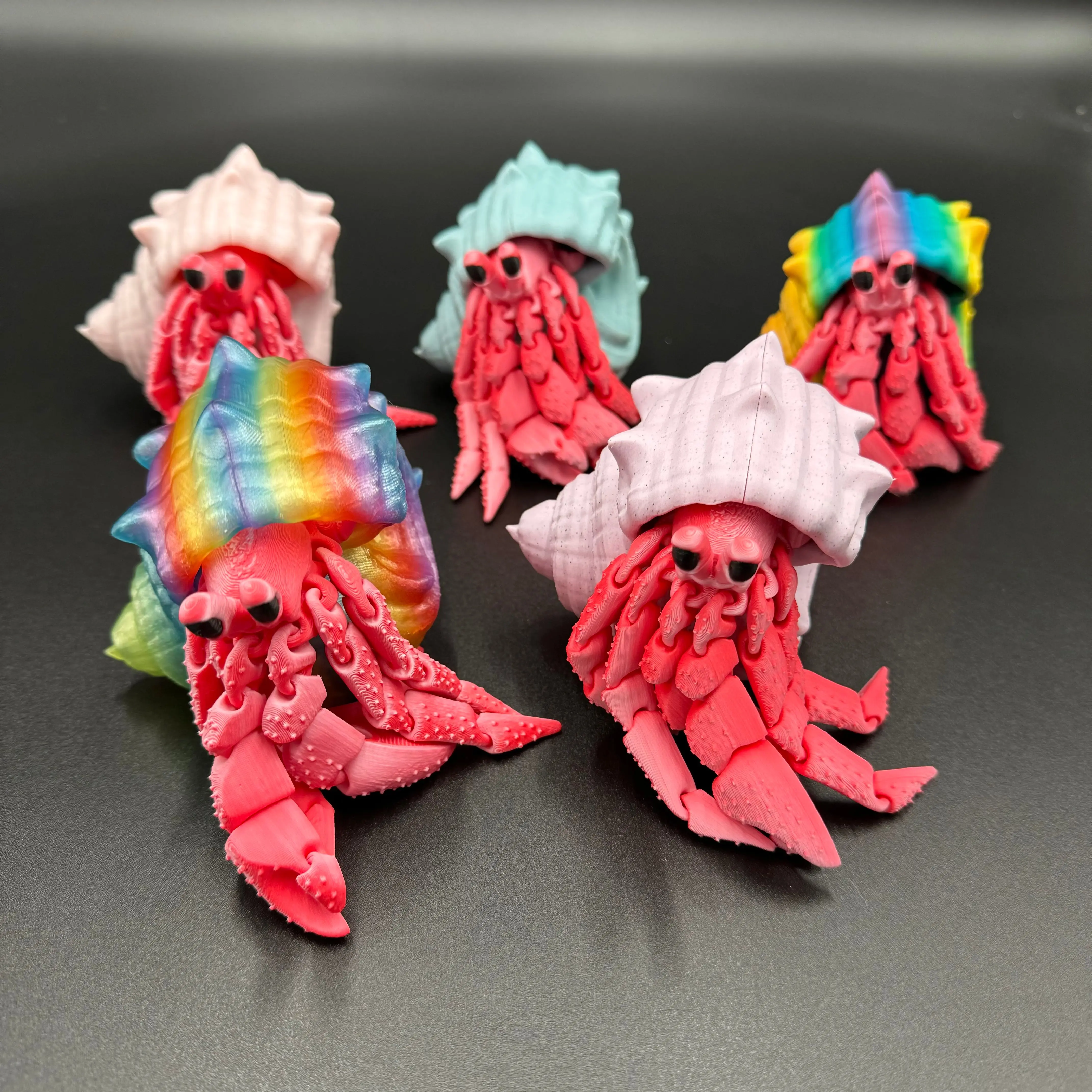 3D Printed Flexi Hermit Crab 3D Printed Flexi Hermit Crab