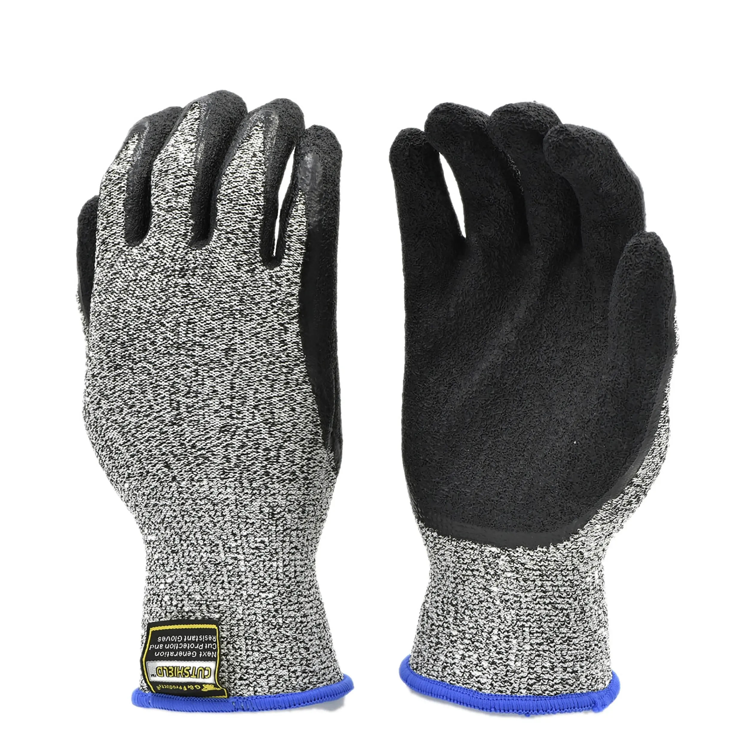 G & F Products 10600 Nitrile Coated Cut Resistant Work Gloves, Sold By Each- Medium 1 Pair