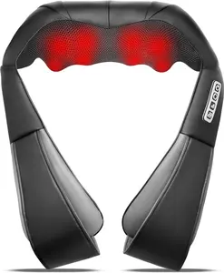 Shiatsu Back and Neck Massager – Electric massage pillow with deep tissue kneading and soothing heat. Sink into it while you work, lounge, or sleep. Your personal masseuse, always ready to untangle tight shoulders and sore backs.