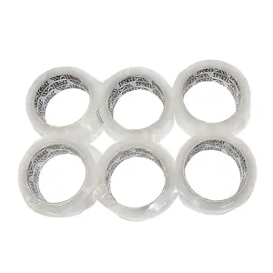 Packing Tape Rolls, Pack of 6