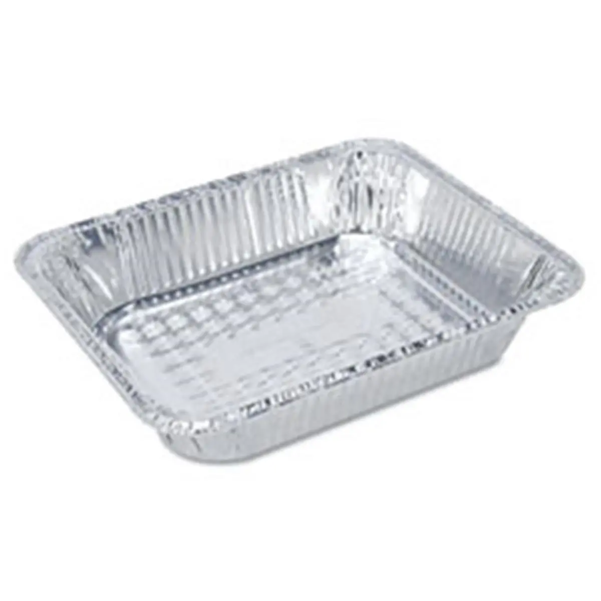 Handi-Foil HFA 206130 High-Quality Components Shallow Oblong Aluminium Cooking Container, 1.5 Lb Capacity Disposable Kitchen Cookware