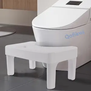 Daily necessities for home 6.7 Inch Step Stool,Qofikwi Portable Plastic Foot Stool,Qofikwi Non-Slip Potty Stool for Bathroom