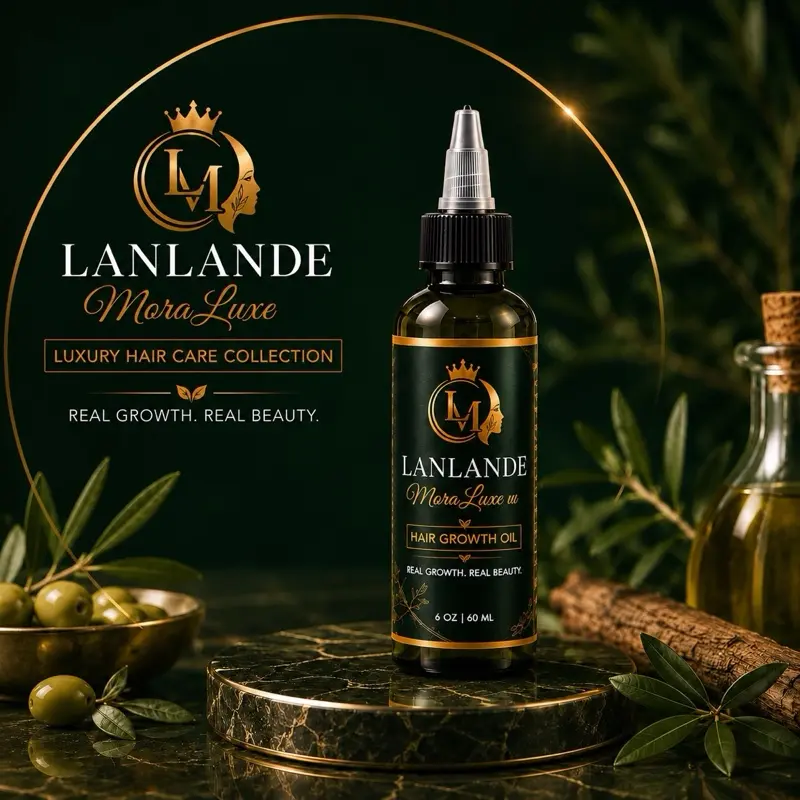 Natural Hair Oil for Curly-Coily Natural Hair Care (Hydrating, Nourishing Formula)