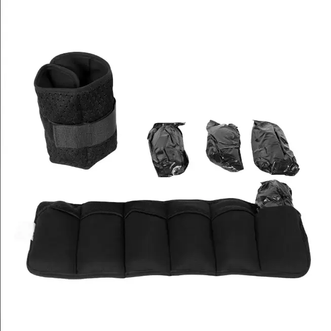 Adjustable 5lb Ankle & Wrist Weights Set – Custom Resistance Leg Straps for Walking, Running & Fitness