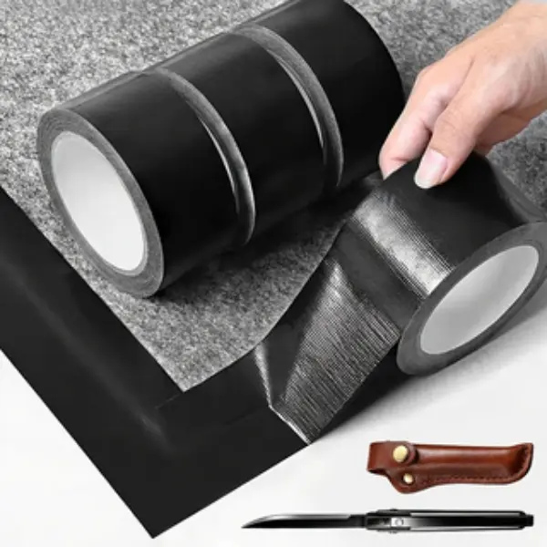 1/2/3/4pcs Leather repair patch, strong self-adhesive sofa repair patch, leather chair repair patch, imitation leather electric car A Roll of Self-Adhesive Fabric Repair Tape No Glue Needed Portable Multi-Purpose Adhesive for Repairs Fixes Free Gift With