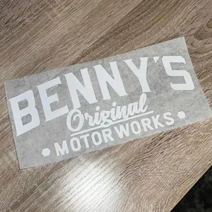 Bennys Motorworks Decal