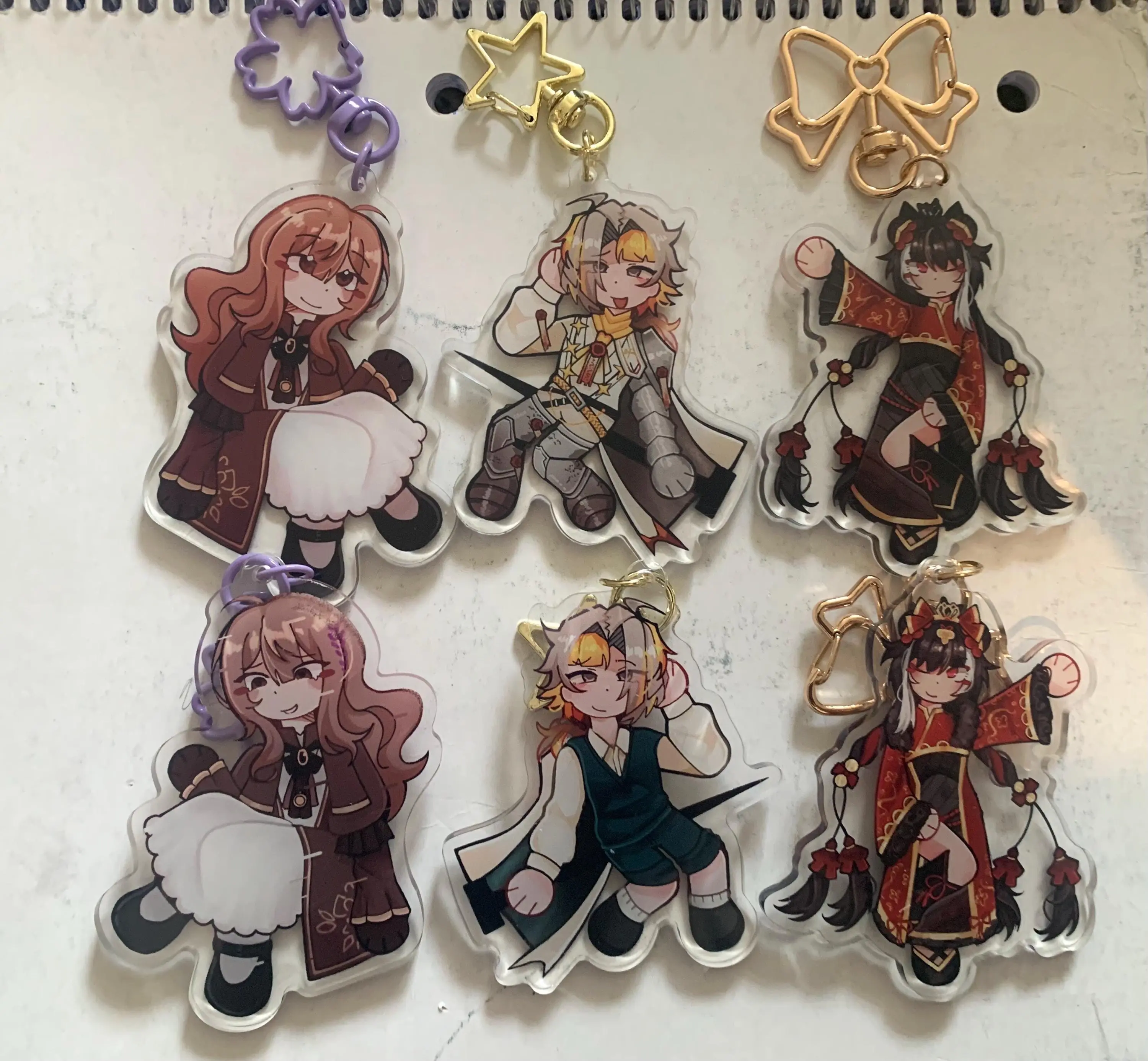 Limbus Company NPC Acrylic Keychain| Catherine, Kromer, Jia Xichun, Ahab