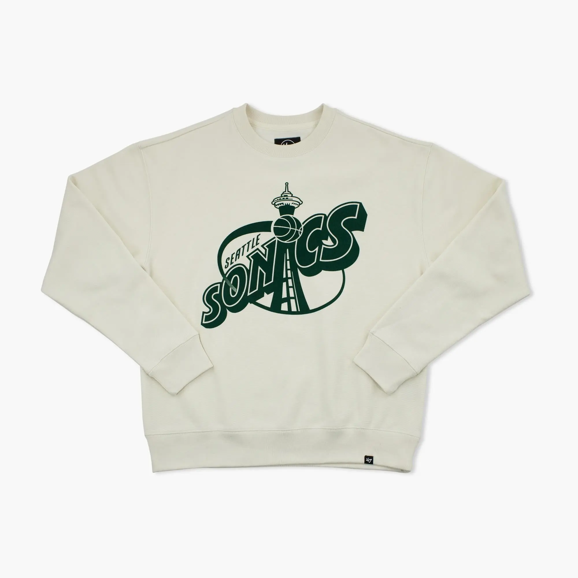 Seattle SuperSonics Sandstone Space Needle Foundation Crewneck