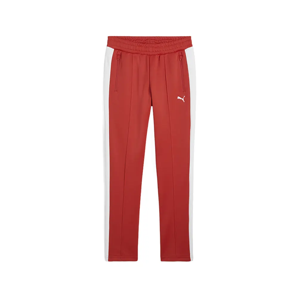 PUMA Womens T7 Always On Slim Pants Casual - Red