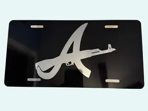 Atlanta AK License Plate