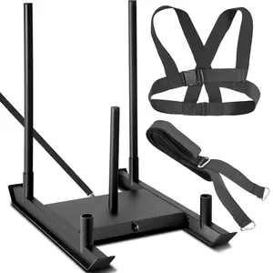 fathersdaygift Weight Sled System Push Pull Drag Power Speed Athlete Training Strength Workout
