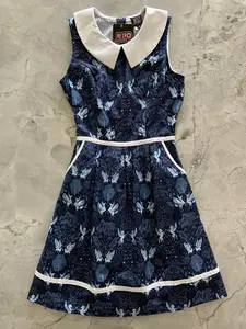 Midnight Collared Dress