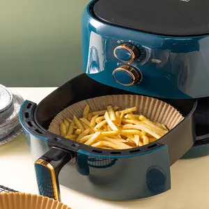 Round Oil-Absorbing Paper for Air Fryers - Baking Essentials