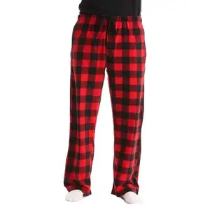 Men’s Microfleece Fleece Pajama Pants