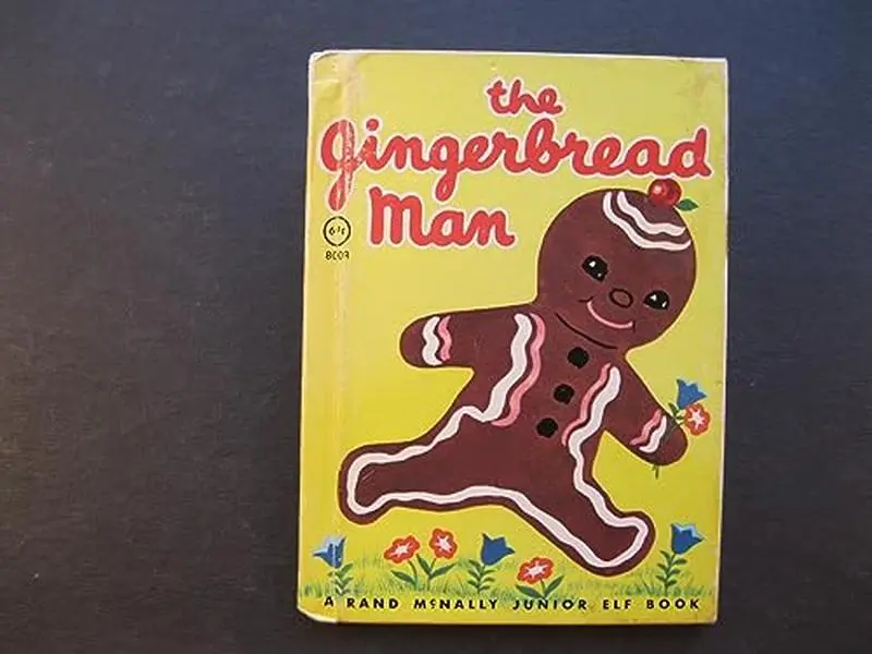 USED Book - The Gingerbread Man (A Rand McNally Junior Elf Book) by Wallace C. Wadsworth (Hardcover)