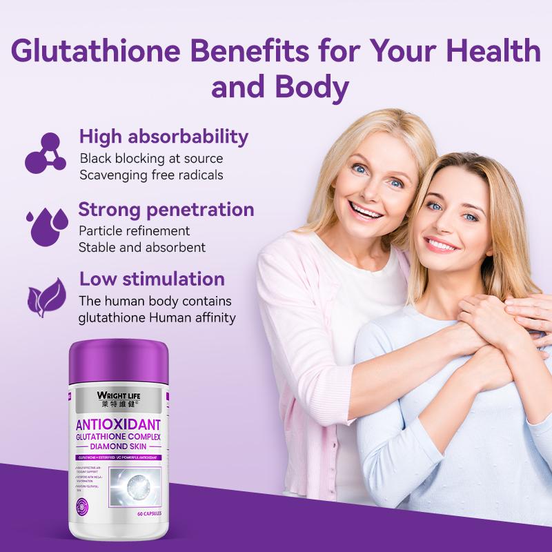 Wright Life Glutathione Capsules (60 capsules) Supplement