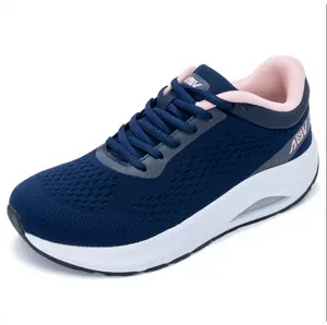 AOV Women's Wide-Toe Sneakers Comfortable Breathable Tennis Shoes Casual Trainers