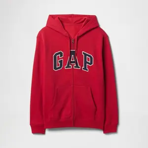 GAP Relaxed Gap Logo Zip Hoodie